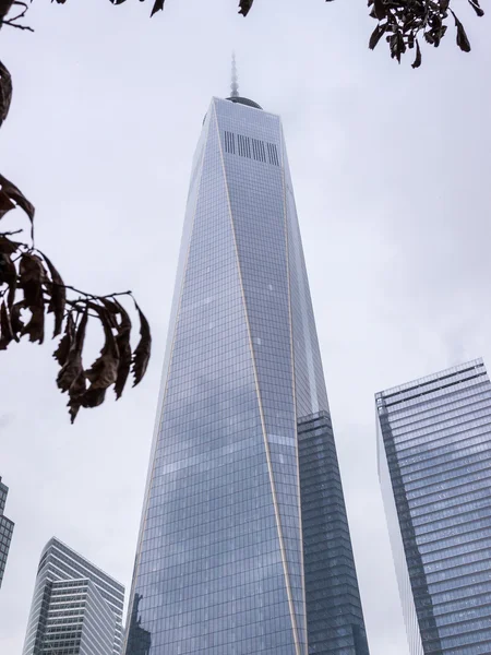 Nuvens no One WTC — Fotografia de Stock