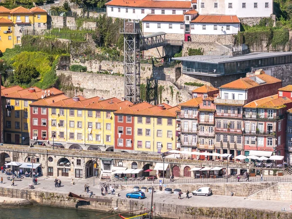 Ribeira χρώματος σπιτιών — Φωτογραφία Αρχείου