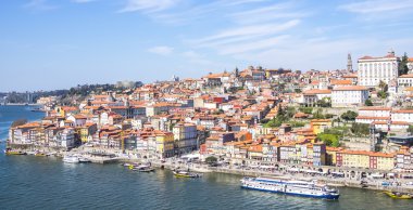 Porto 'nun panoramik görünümü
