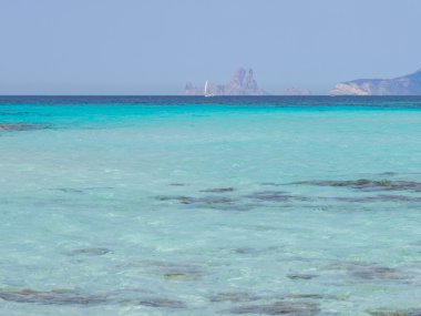 Mediterranean mavi suları