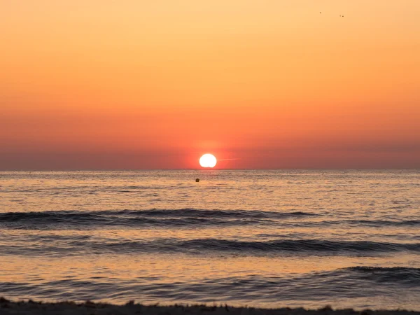 Cala Saona Playa Puesta de sol — Foto de Stock