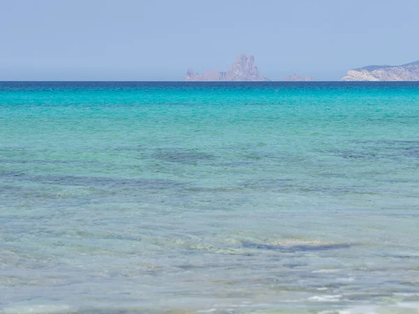 Ilhas Ibiza à distância — Fotografia de Stock