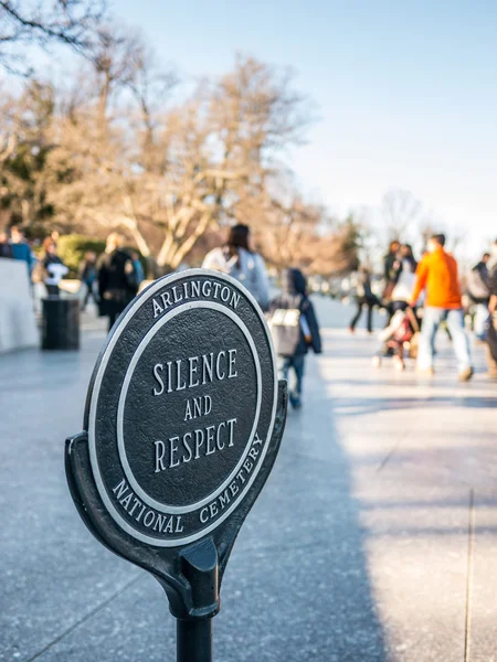 Silence and Respect — Stock Photo, Image