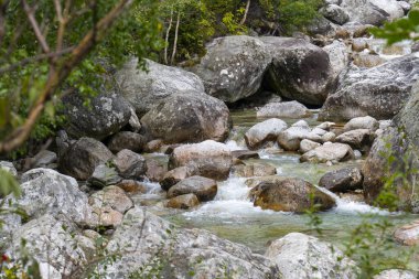 Kristal Temiz Dağ Akıntısı