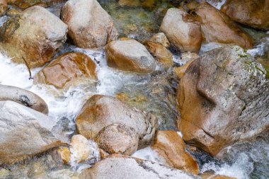 Kristal Temiz Dağ Akıntısı