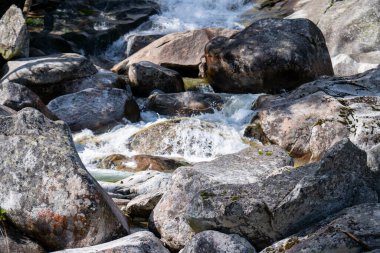 Kristal Temiz Dağ Akıntısı