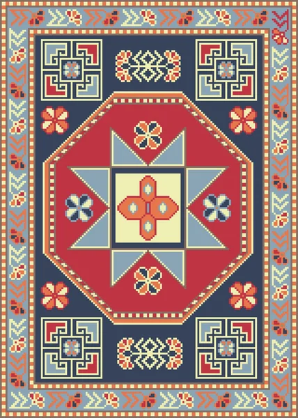 Ermeni halı ve kilim — Stok Vektör