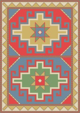 El yapımı halı ve kilim