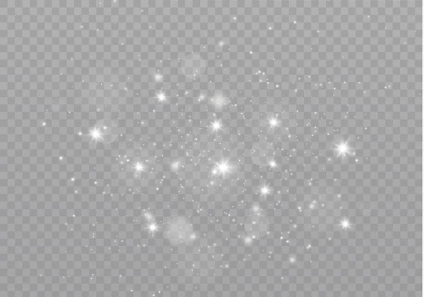 Poussière étincelle étoiles — Image vectorielle