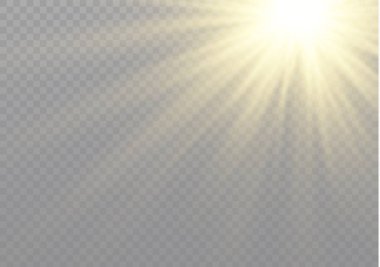Işık efekti güneş ışığı.