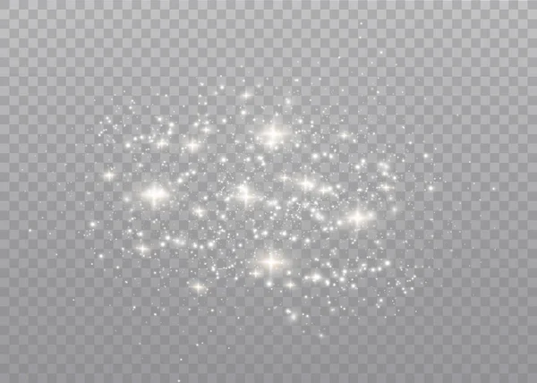 Poussière étincelle étoiles — Image vectorielle