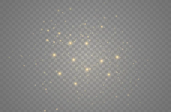 Poussière étincelle étoiles — Image vectorielle