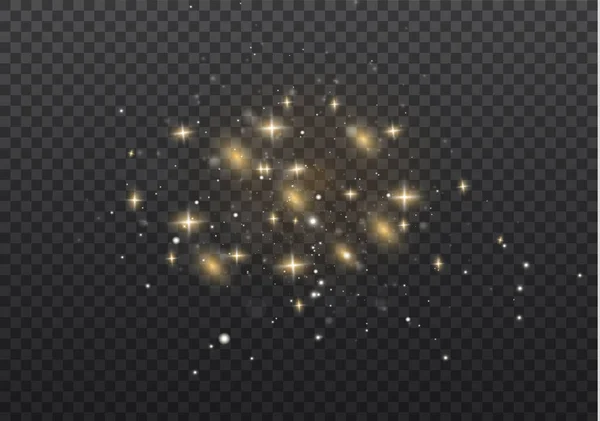 Dust sparks stars — Stock Vector