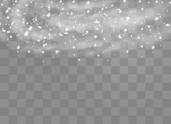 Snö och vind — Stock vektor