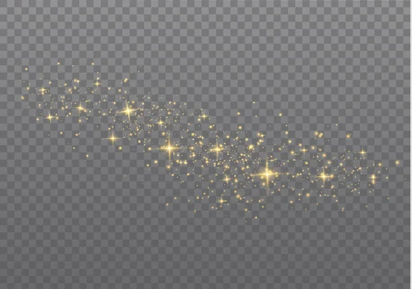 Dust sparks stars — Stock Vector