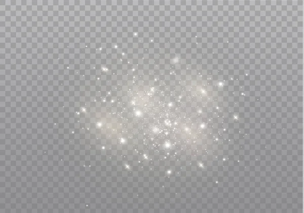 Polvere scintilla stelle — Vettoriale Stock