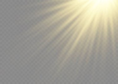 Güneş ışığı ışık efekti, güneş ışığı.
