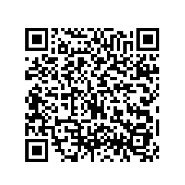 QR-Code zum Scannen von Smartphones scannt Barcodes. — Stockvektor