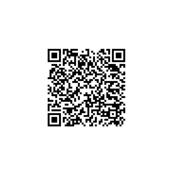 QR-Code zum Scannen von Smartphones scannt Barcodes. — Stockvektor