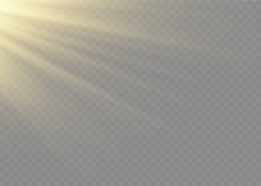 Güneş ışığı ışık efekti, güneş ışığı.