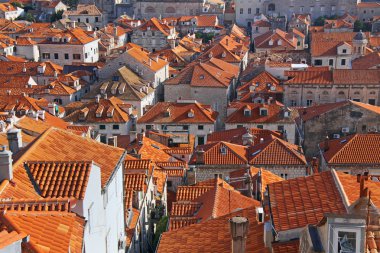 Dubrovnik rooftops arka plan
