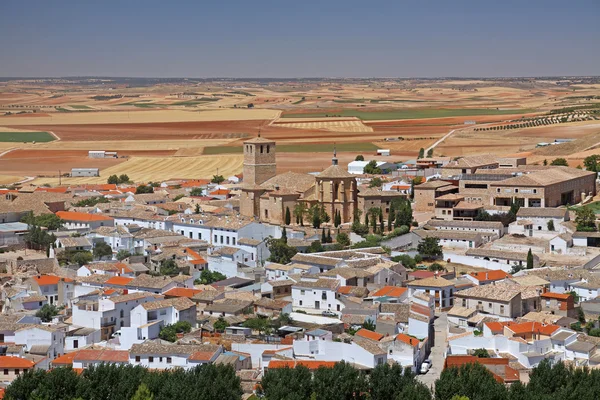 Vista de Belmonte, Espanha — Fotografia de Stock