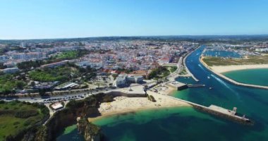 Lagos hava Limana girme tekneler