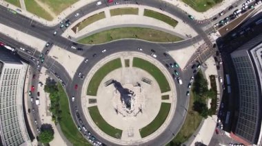 Marquis Pombal havadan görünümü araçlarda Rating Lizbon 2016 olabilir.