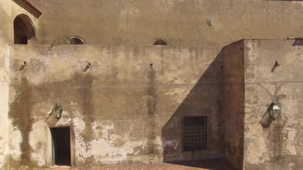 Castelo de Palmela medieval vista aérea — Vídeo de Stock