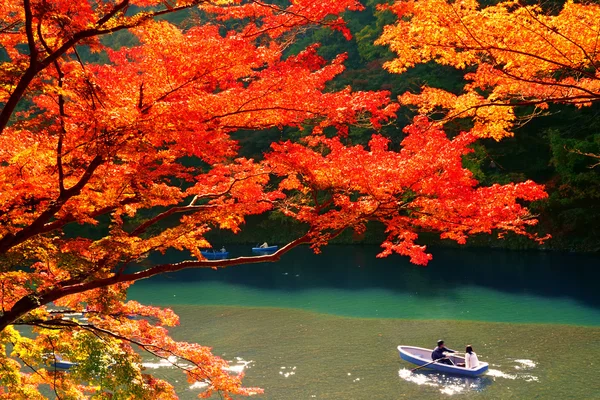 Colores otoñales en Kyoto — Foto de Stock