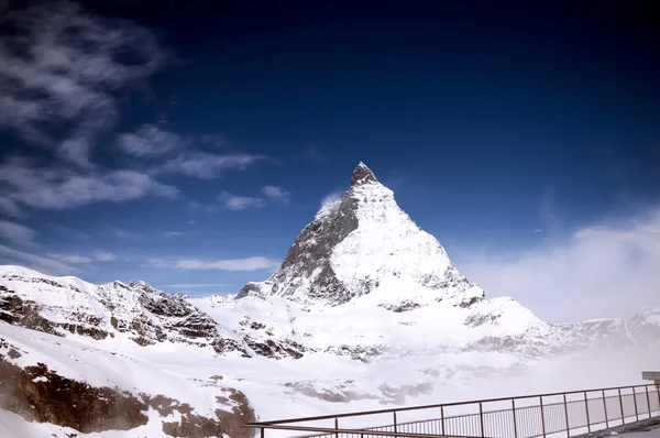 Matterhornu v Zermattu, Švýcarsko — Stock fotografie