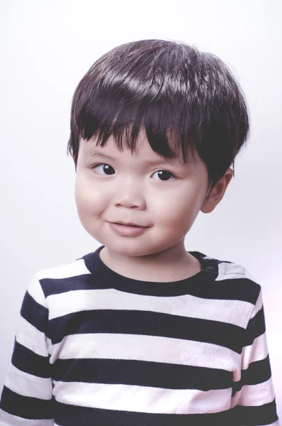 Gülümseme yürümeye başlayan çocuk portre — Stok fotoğraf