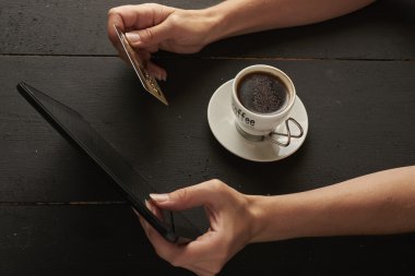 Banka havalesi yolu ile tablet ya da smartphone