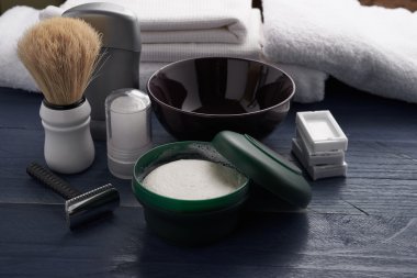 profesyonel erkek tıraş için Araçlar