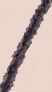 Üç boyutlu şampuan ya da saç tellerini besleyen serum animasyonu, hasarlı saç yapısının onarımı, dayanıklılığın artırılması, pürüzsüzlük ve sağlıklı parlaklık. Saç bakımı güzellik konsepti.