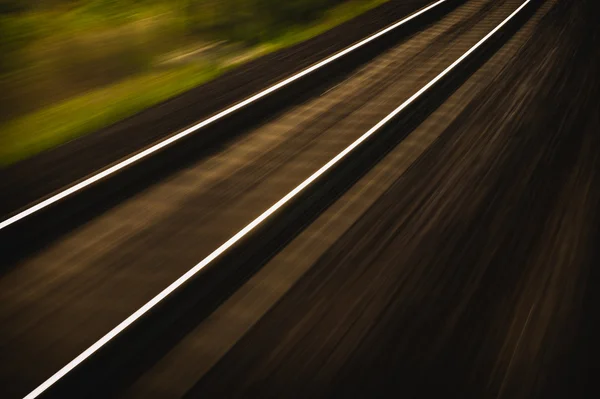 Fast Track vervagen. — Stockfoto