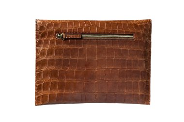 çanta deri yastık için gizlemek, kahverengi renkte deri