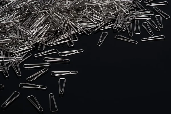 stock image Metallic paper clips