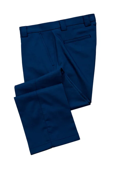 Modré Pánské kalhoty — Stock fotografie