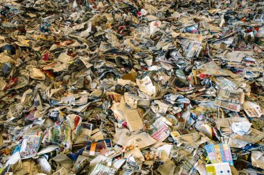 Geri dönüşüm için kağıt