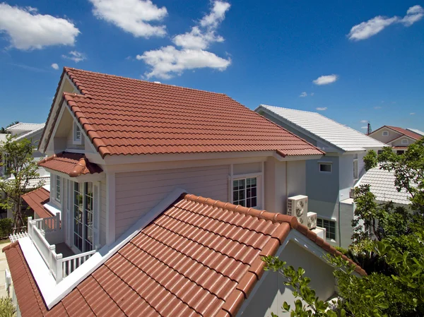 House New Roof Tiles — Stock Photo, Image