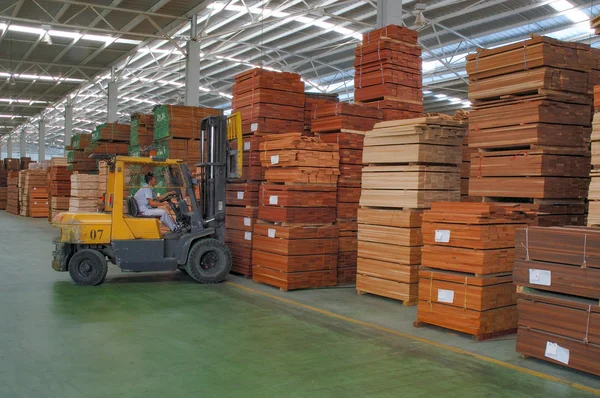 Wood factory warehouse