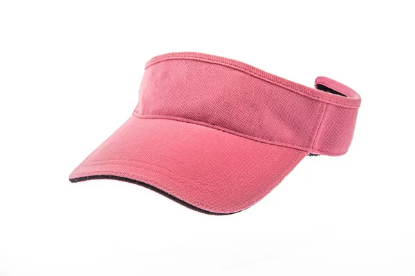 Vizor de golf roz pentru bărbat sau femeie — Fotografie, imagine de stoc