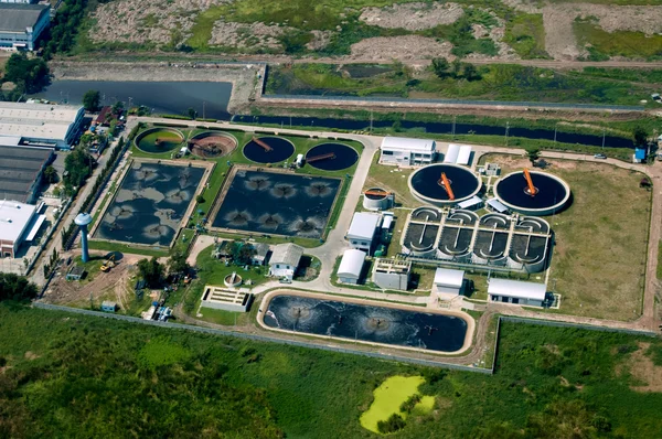 Water treatment plant — Stock Photo, Image