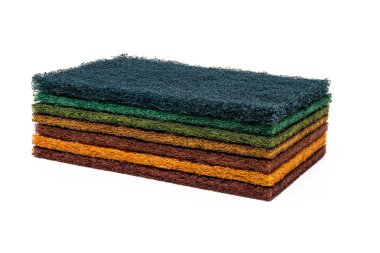 7 renk Scrubber yastıkları ayarla