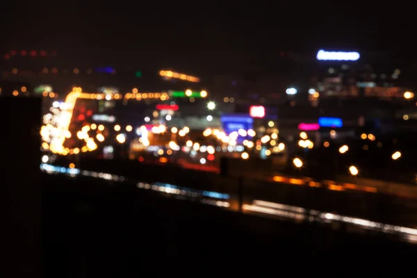 The lights of the city at night — Stock Photo, Image