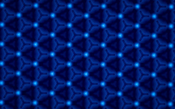 Karanlık bir dijital yüzey üzerinde parlak pembe ve mor eşmerkezli dairesel dalgalarla geleceksel teknoloji arka planı