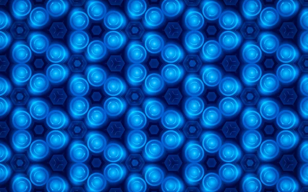 Karanlık bir dijital yüzey üzerinde parlak pembe ve mor eşmerkezli dairesel dalgalarla geleceksel teknoloji arka planı