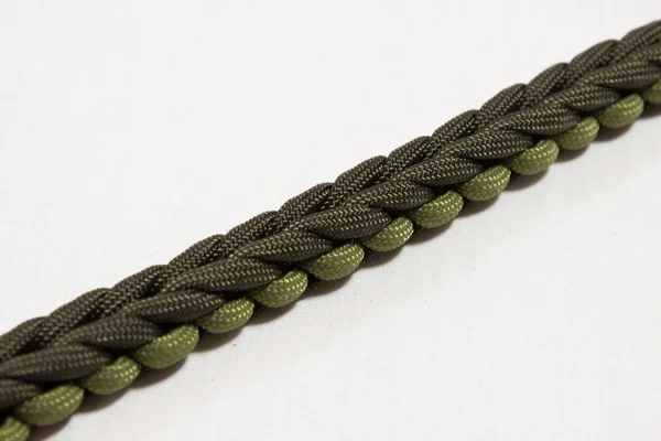 Pulsera de paracord anudado de color — Foto de Stock