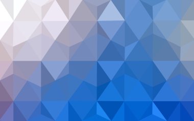 Üçgenler ve degrade origami tarzı oluşur çok renkli mavi, sarı, turuncu poligonal tasarım deseni.